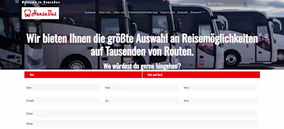 Bus Rental Site in Germany