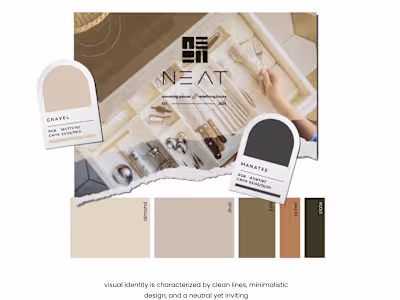 Brand Book for Luxe home organization solutions Brand