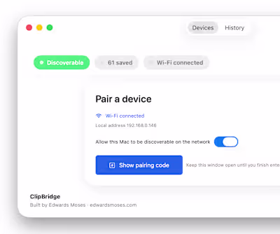 I’ve been building something I’ve always wanted: a simple wa...