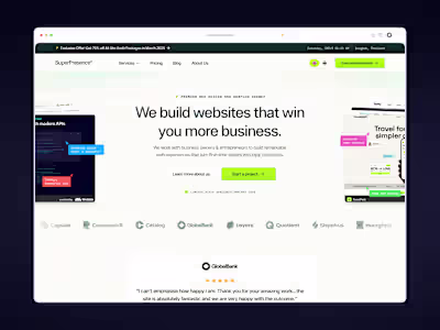 SuperPresence — UX-Driven Web Design for Traditional Businesses
