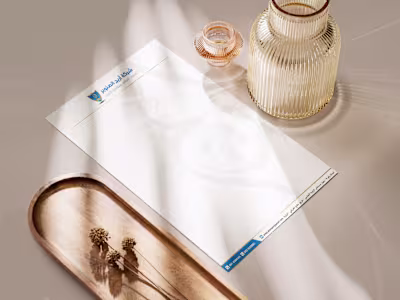 Letterhead Design for Areej Al Sanober
