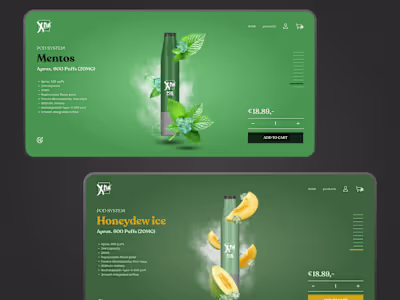 Extra vape (UI/UX)