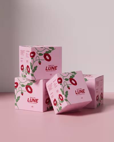 Design a Calm and Confident Brand Identity for LUNE Period Care