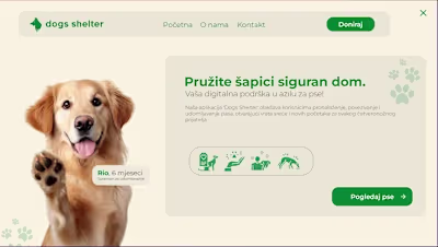 Dogs Shelter Application 🐶