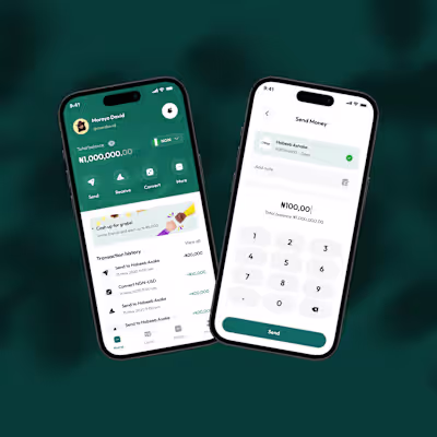 Fintech mobile application