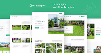 Landscaping & Gardening Services Website