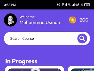 LMS App Development and UI/UX Design