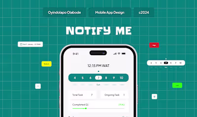 NOTIFY ME :: Behance