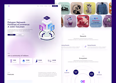 Commerxe - Landing Page 
