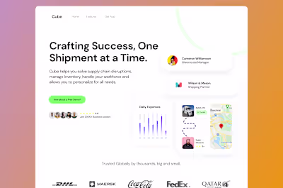 UX/UI Design for Logistics Web Application