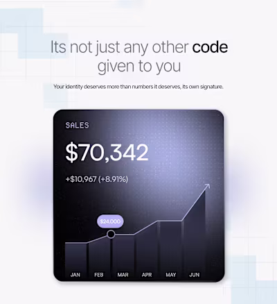 It’s not just code. It’s a signature.