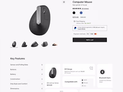 Enhancing User Experience for E-commerce Platform