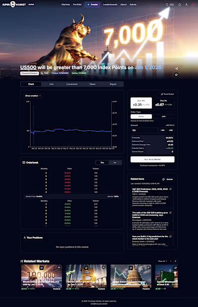 Prediction Market MVP