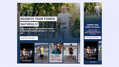 E-commerce Homepage design