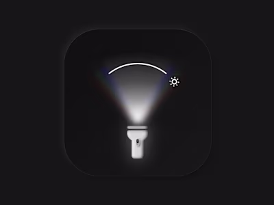 Created an iOS style Flashlight component using Rive's new d...