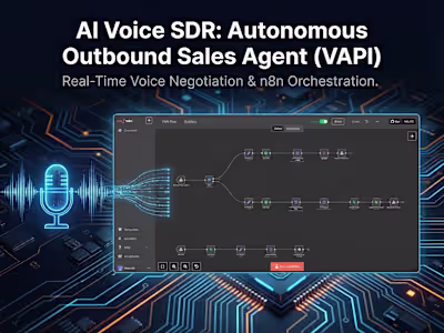 AI Voice SDR: Autonomous Outbound Sales Agent (VAPI)