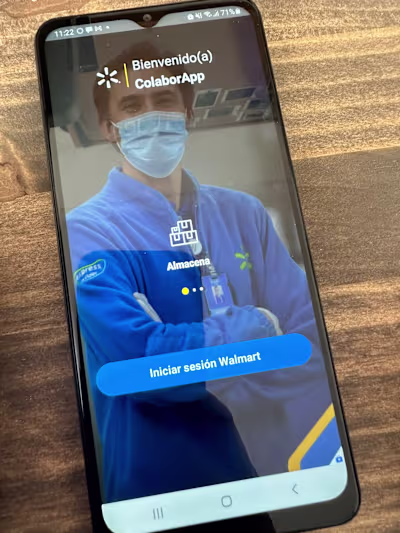 React Native App for Walmart Chile