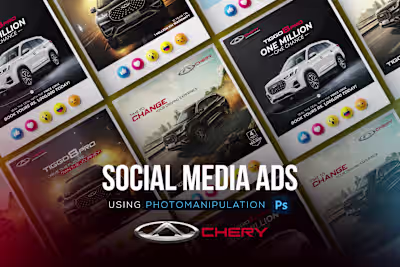 Chery Social Media Ads | Using Photomanipulation