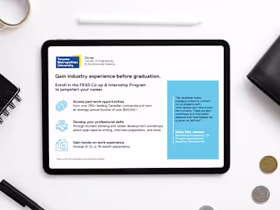 Social Media, Flyer Design and Digital Assets for TMU (CC)