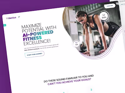 FitGenius AI Motion Detection Fitness Coach 