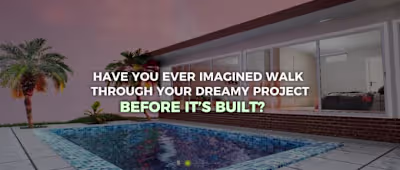 I will create realistic and interactive walkthrough project