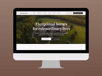 High converting Wordpress website for