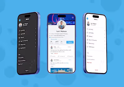 UX/UI Design for Nurses mobile app - Shiftyy