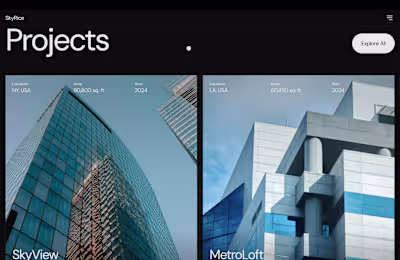 Real Estate Business Website