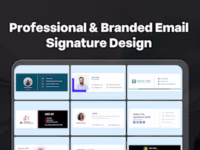 Email Signature Design