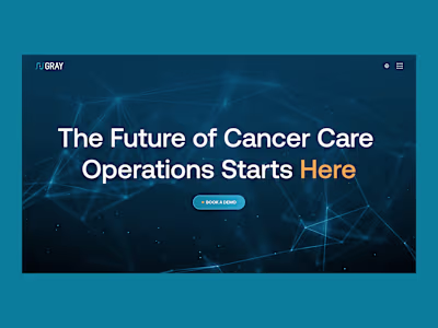 GrayOS: The Future of Cancer Care Operations Starts Here