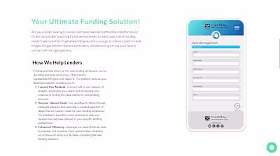 Capital Funding Website