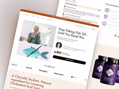 Naomi Whittel | Landing Page in Replo from Figma
