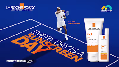 Key Visual - La Roche-Posay - Miami Open