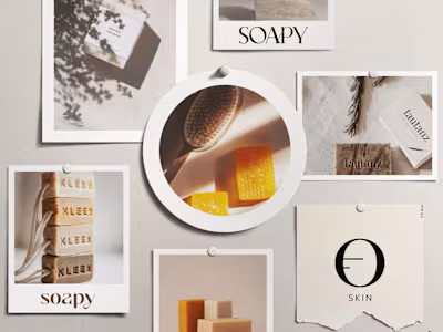 Behance: Soapy Skincare Branding Package