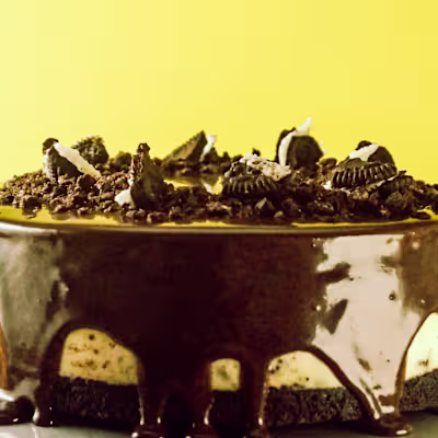 Oreo Cheesecake Photography