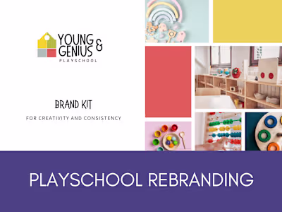 Design Rebranding for a Playschool