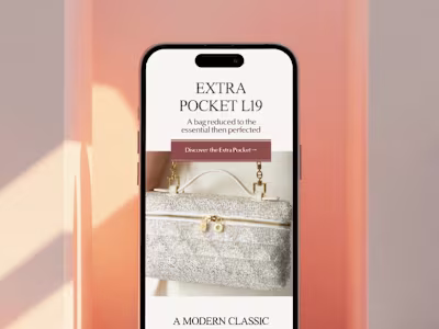 Luxury Email Campaign Design for Loro Piana