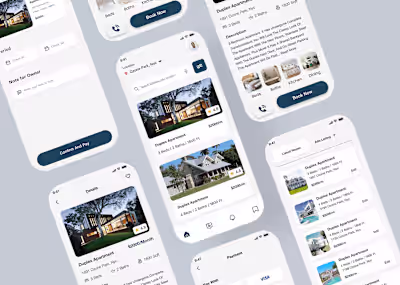 Real Estate Mobile App design on Behance