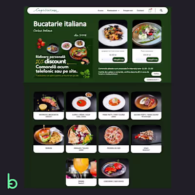 Pizzeria Website
