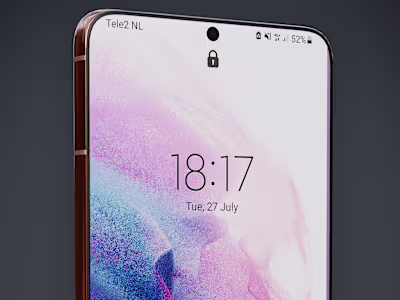 Web-optimized Galaxy S21+ Product Visualisation