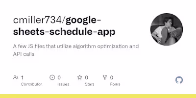 cmiller734/google-sheets-schedule-app