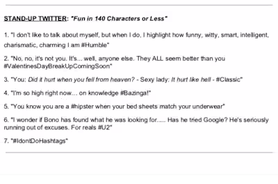 Stand-Up Twitter