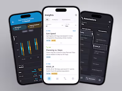 Mobile App Design for Orthopedic Surgeons