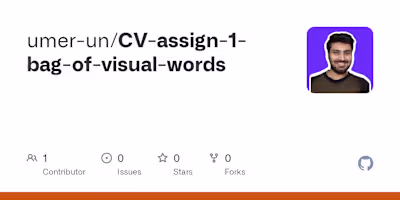 Computer Vision Bag of Visual Words