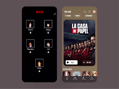 Netflix App Design