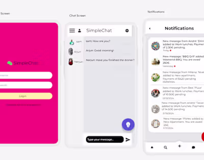 chatapp :: Behance