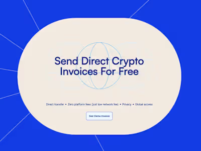 LinkVoices - Develop Direct Crypto Invoicing Web App