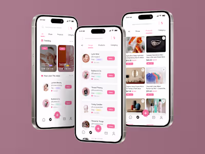 Mobile App Design UI UX for E-commerce Platform