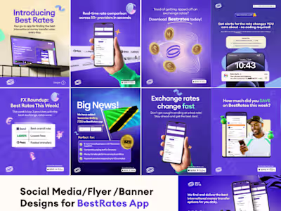 SOCIAL MEDIA & FLYER CREATIVES