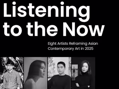 Listening to the Now: Eight Artists Reframing Asian Contempo...